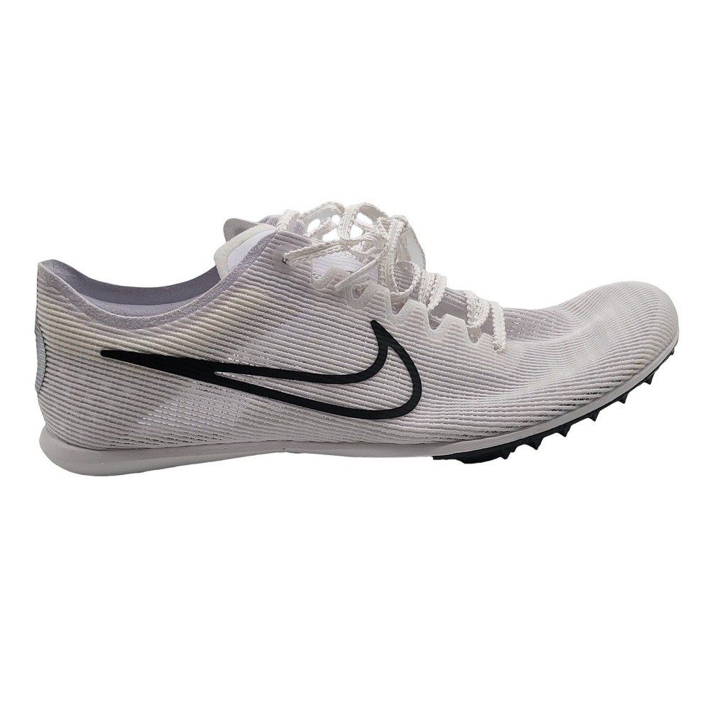 Nike Zoom Mamba 6 Track Spikes Mens Size 9 White Black DR2733-100